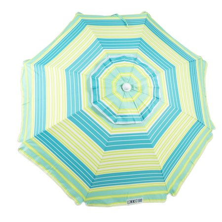 RIO BEACH 6 ft. Beach Umbrella with Integrated Sand Anchor UB79-2204-1